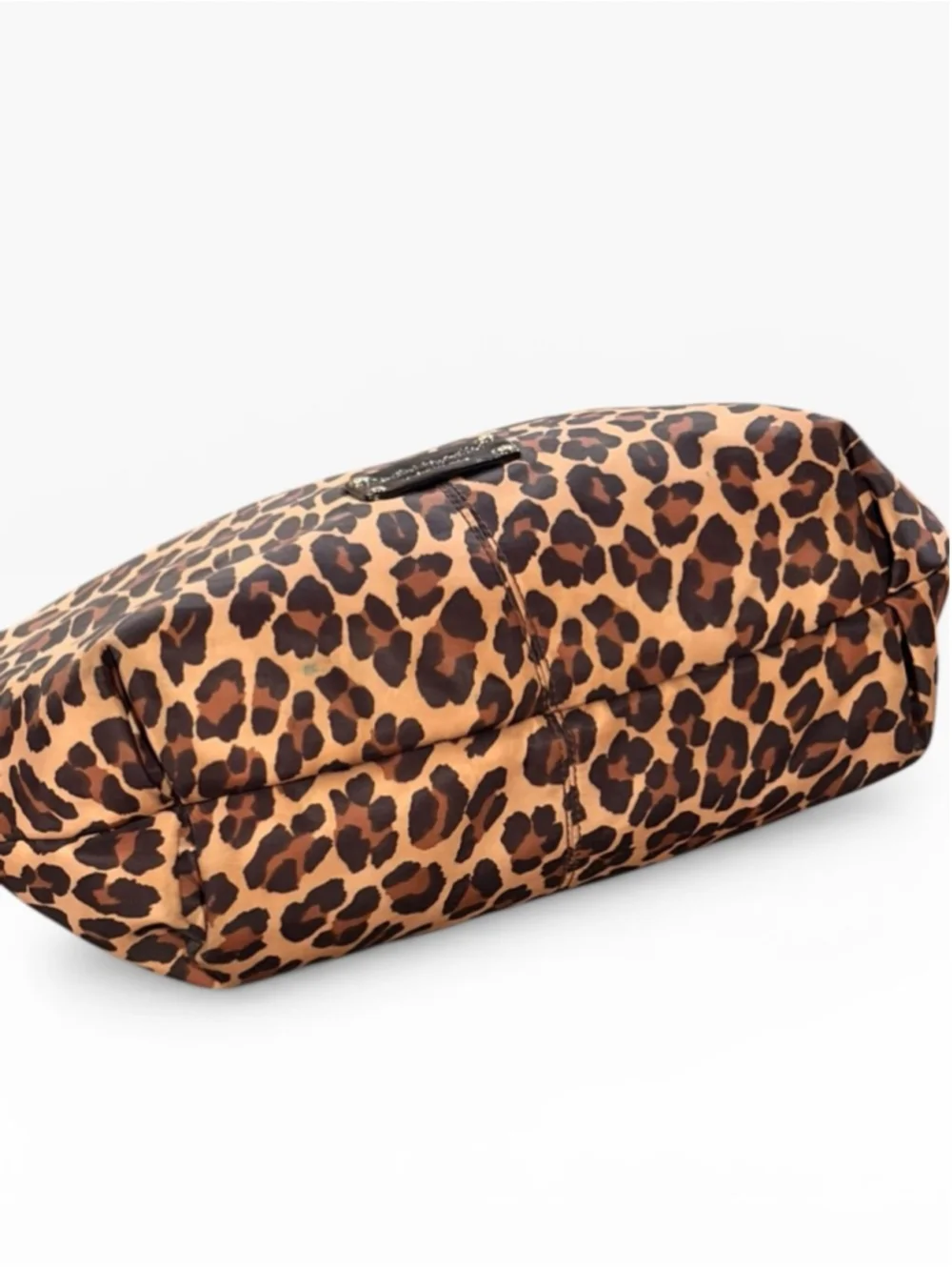 Kate Spade New York Leopard Print Nylon Hobo Bag